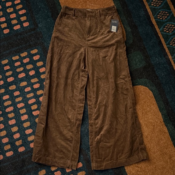 High Rise Corduroy Palazzo Pant - Size 6 - Picture 2 of 7